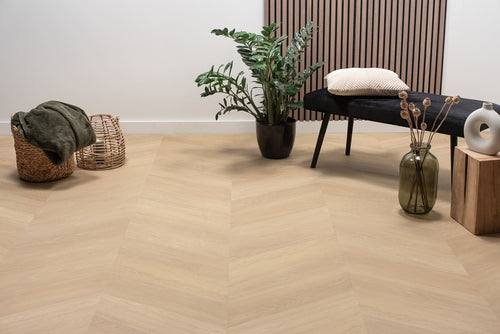 Floer Hongaarse Punt PVC – Natuur Eiken - Afbeelding 9