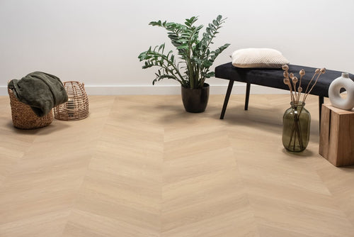 Floer Hongaarse Punt PVC – Natuur Eiken - Afbeelding 8