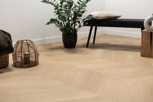 Floer Hongaarse Punt PVC – Natuur Eiken - Afbeelding 6