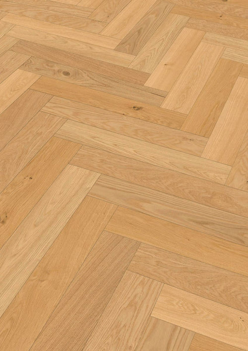 Floer Hybride Hout – Natuur Eiken Visgraat - Afbeelding 1