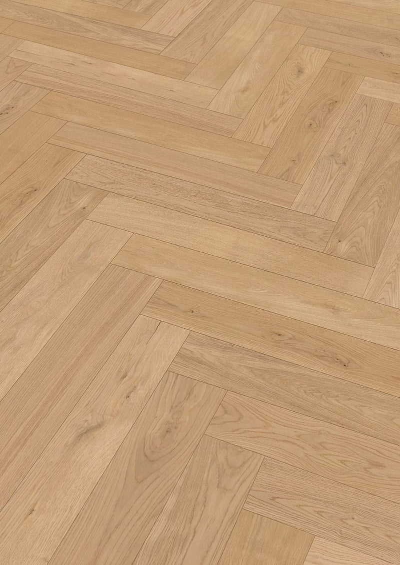 Floer Hybride Hout - Puur Eiken Visgraat - Afbeelding 1