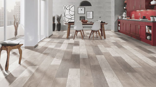 Floer Sloophout Laminaat - Versleten Planken Licht - Afbeelding 4