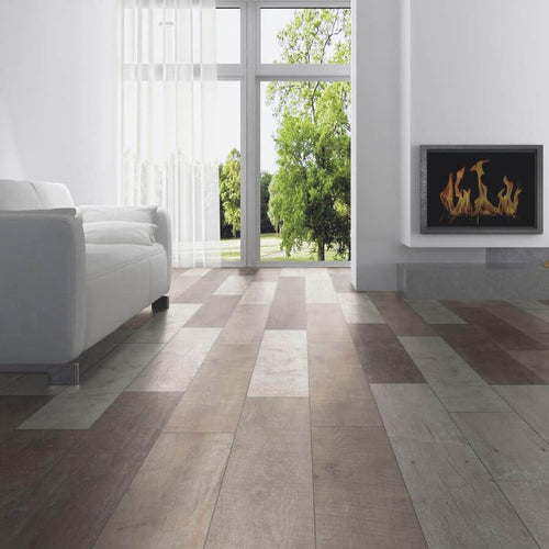 Floer Sloophout Laminaat - Versleten Planken Licht - Afbeelding 4