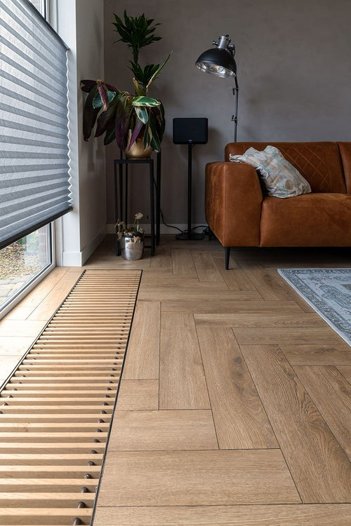 Floer Visgraat Laminaat - Bruin Eiken - Afbeelding 8