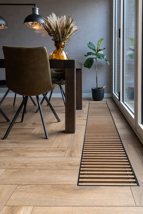 Floer Visgraat Laminaat - Bruin Eiken - Afbeelding 6