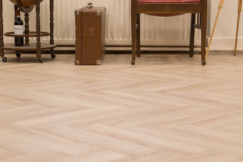 Floer Visgraat Laminaat - Crème Eiken - Afbeelding 10