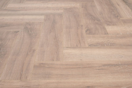 Floer Visgraat Laminaat - Gerookt Wit Eiken - Afbeelding 4