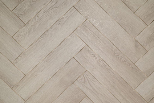 Floer Visgraat Laminaat - Vergrijsd Eiken - Afbeelding 2