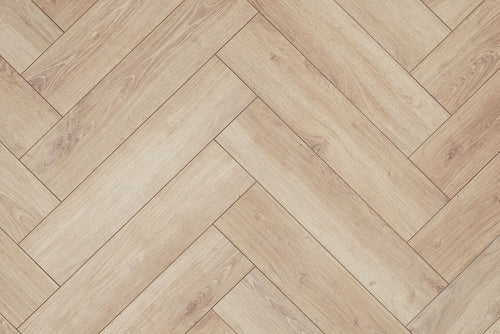 Floer Visgraat Laminaat - Mat Wit Eiken - Afbeelding 2
