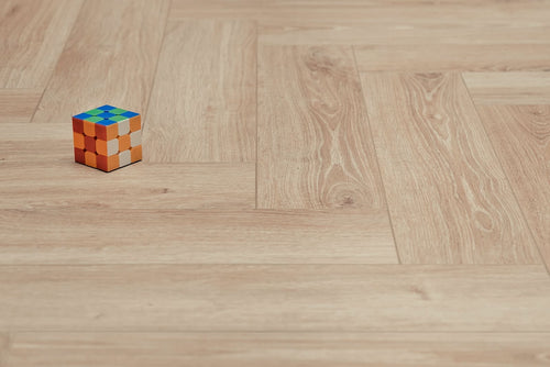 Floer Visgraat Laminaat - Mat Wit Eiken - Afbeelding 4