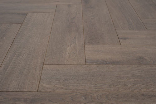 Floer Visgraat Laminaat - Mokka Zwart Eiken - Afbeelding 5