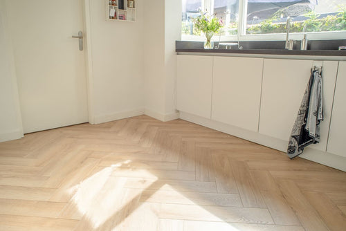 Floer Visgraat Laminaat - Onbehandeld Eiken - Afbeelding 11