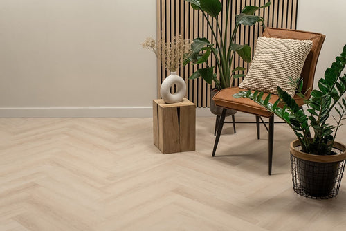 Floer Visgraat PVC - Crème Eiken - Afbeelding 5