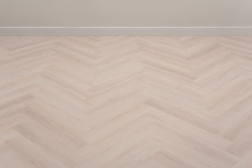 Floer Visgraat PVC - Mat Wit Eiken - Afbeelding 8