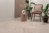Floer Visgraat PVC – Mat Wit Eiken