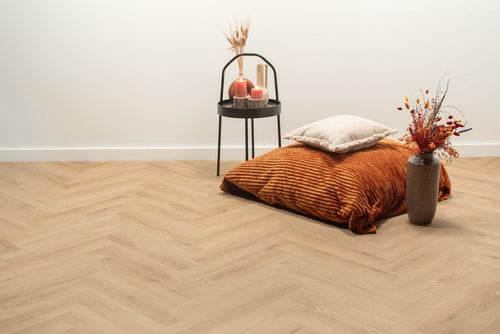 Floer Visgraat PVC - Natuur Eiken - Afbeelding 6