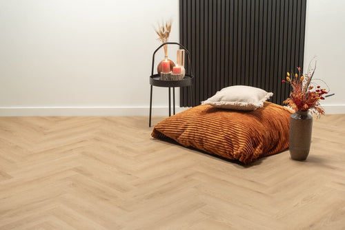Floer Visgraat PVC - Natuur Eiken - Afbeelding 5