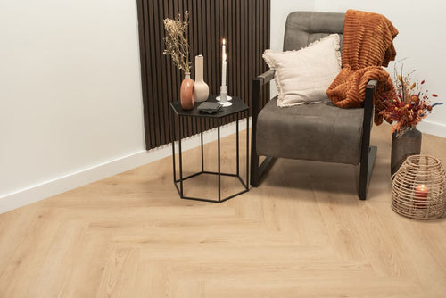 Floer Walvisgraat PVC - Bryde Bruin - Afbeelding 6
