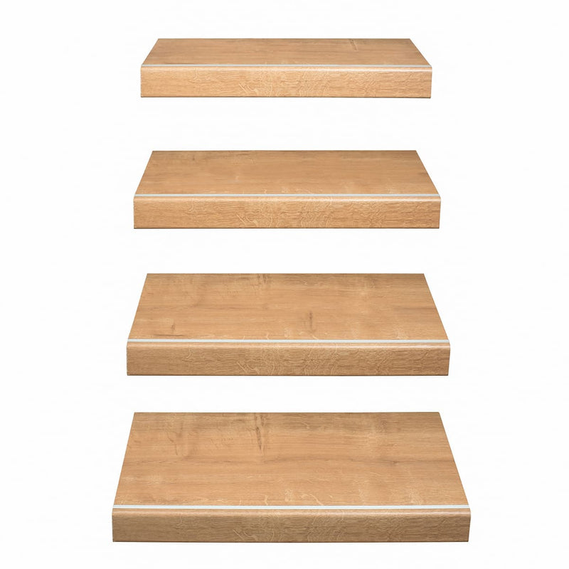 Trap Overzettrede - Natuurlijke Eik 145 cm - Afbeelding 2