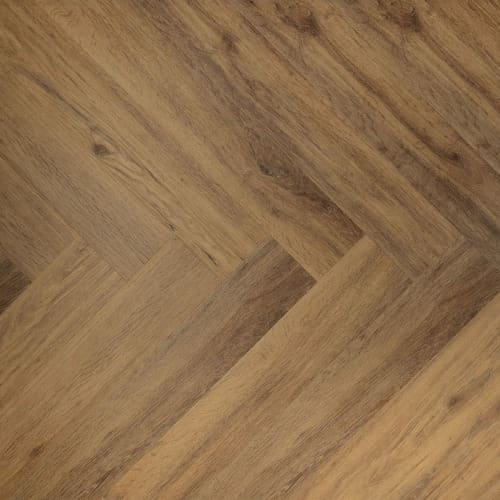 Plak PVC Visgraat Donker eiken Douwes Dekker caramel - Afbeelding 2
