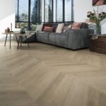 Klik PVC Hongaarse punt Licht eiken Boterkoek Douwes Dekker - Afbeelding 3