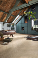 Floer Hybride Hout - Wit Eiken Visgraat