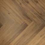 Plak PVC Visgraat Donker eiken Douwes Dekker caramel - Afbeelding 2